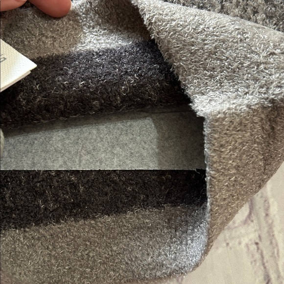 Barefoot Dreams NWT CozyChic Lite Confetti Beanie OS Storm Gray / Dark Brown - Picture 3 of 4